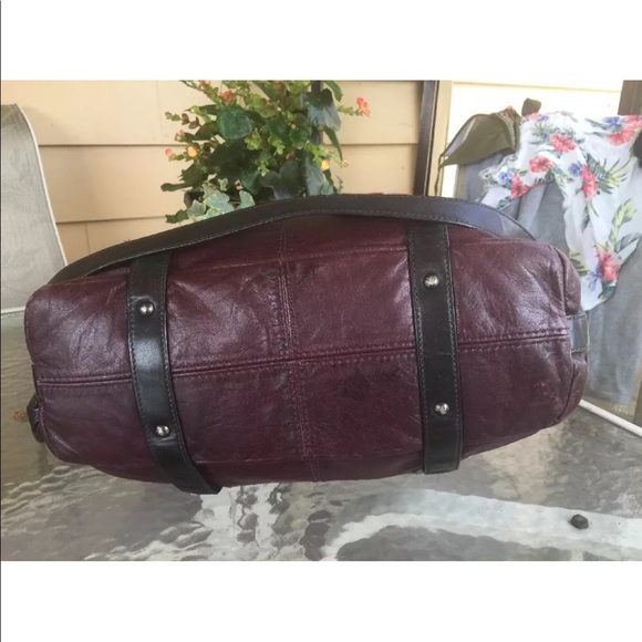 Coach Limited Edition Cambridge Eggplant Shoulder - Picture 8 of 8